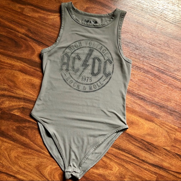 Tops - AC/DC Bodysuit
